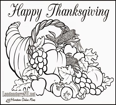 thanksgiving pictures  color  print   coloring sheet