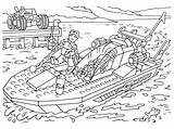 Lego Coloring Pages Print Speed Boat sketch template