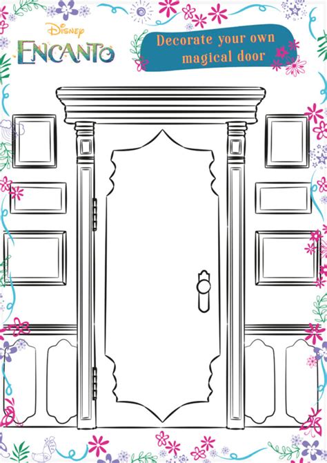 encanto printable coloring pages