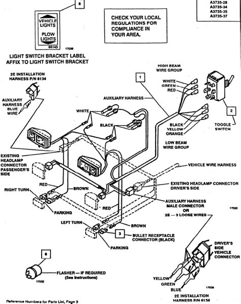 snowdogg wiring harness diagram