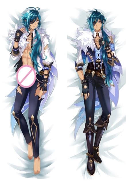 Genshin Impact Male Character Anime Hugging Body Pillow Cover Etsy