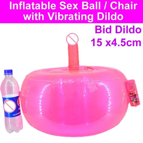 Hands Free Sex Chair With Vibraing Dildo Vibrator For Women Inflatable