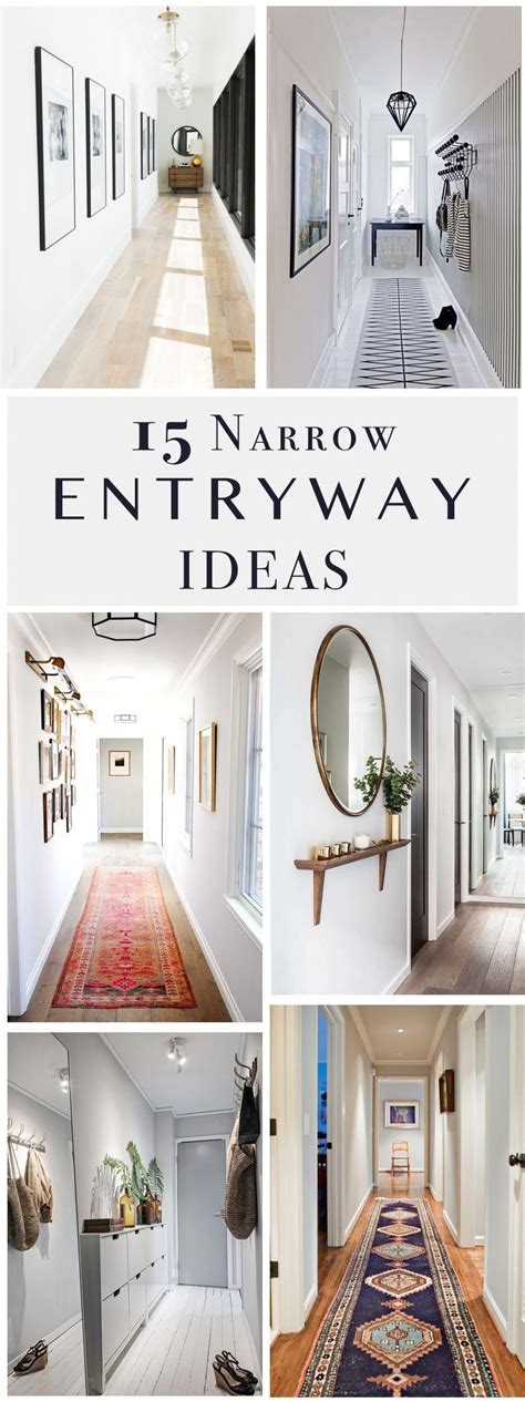 long narrow entryway  hallway