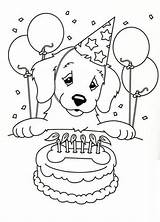 Coloring Puppy Birthday Pages Printable Halloween Lupo Print sketch template