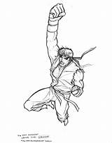 Street Fighter Ryu Coloring Pages Trending Days Last sketch template