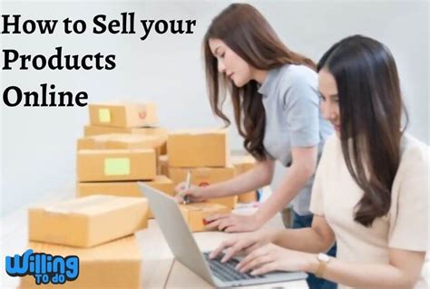 sell  products