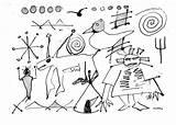 Petroglyph Drawing Getdrawings sketch template