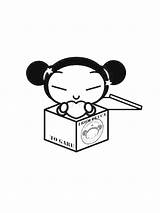 Coloring Pucca Pages Garu Printable Coloring4free Kids Animated Coloringpages1001 Gifs Color Similar sketch template