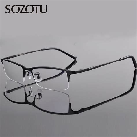 titanium optical eyeglasses frame men computer eye glasses myopia