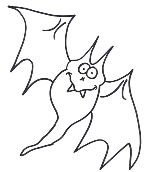halloween bat coloring pages bats cute smile