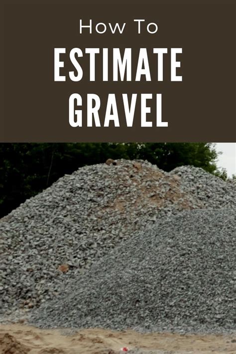 gravel calculator estimate landscaping material  yards  tons