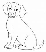 Dog Drawing Step Draw Drawings Dogs Easy Sketch Body Line Kids Puppy Printable Create Google Shape Basic Own sketch template