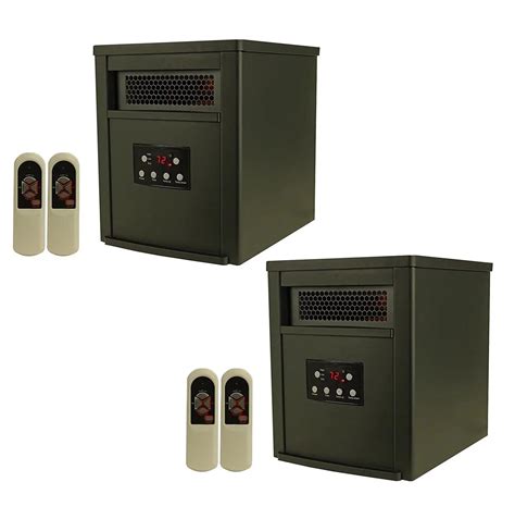 buy  lifesmart lifepro ls dmiqh   sq ft portable infrared heater wremotes