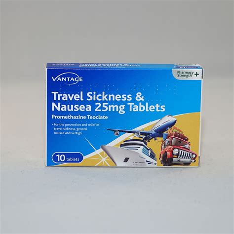 vantage travel sickness tablets medina chemist