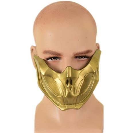 Mortal Kombat 11 Scorpion Mask Costume Party World