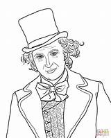 Wonka Willy Coloring Chocolate Charlie Factory Pages Gene Wilder Loompa Oompa Bar Printables Printable Clipart Color Colouring Umpa Book Drawing sketch template