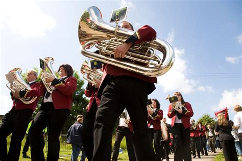 focus britains traditional brass bands  musicians   lungs  olympians