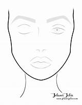 Template Makeup Face Drawing Printable Charts Blank Chart Sketch Make Mac Female Vidalondon Male Outline Coloring Templates Faces Mugeek Draw sketch template