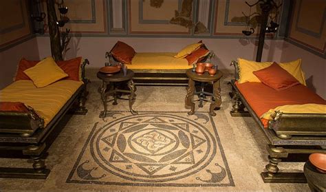 rooms parts  features   ancient roman house facts  details