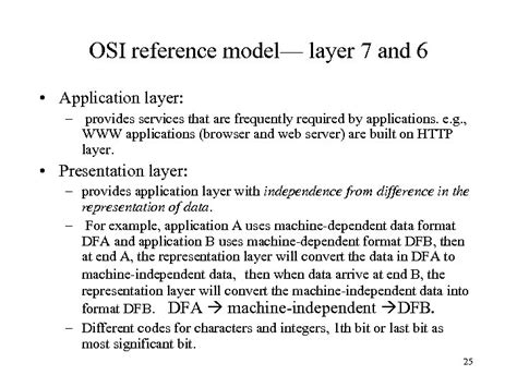 applications  layered architectures  services