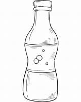 Garrafa Refrigerante Botella Soda Colorironline sketch template