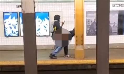 new york couple caught having sex on subway platform