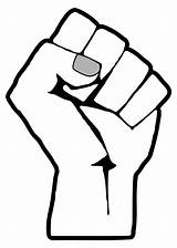 Fist Clenched Faust Openclipart Womans Transgender Socialism Communism Pinclipart 1942 Similars Kissclipart sketch template