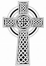 Celtique Croix sketch template
