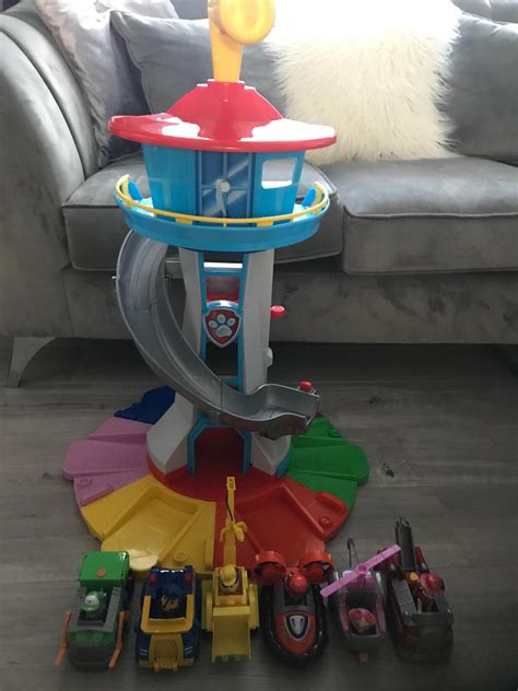 paw patrol tower  cars  characters   liverpool