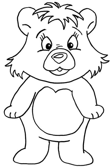 bear coloring pages preschool  kindergarten hayvan boyama