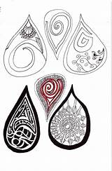 Zentangle Tear Drops Decided Passed Celebrate Needs Then Color Some Who Just Add Life Has sketch template