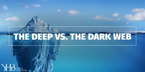 The Deep Vs The Dark Web Yhb Cpas And Consultants