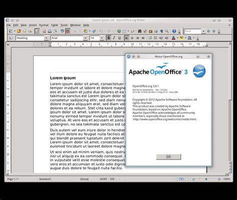 openoffice writer  thefreewarehub