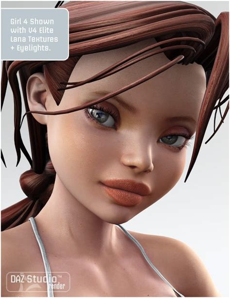 the girl 4 3d girl model base