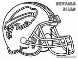 Coloring Nfl Pages Football Helmet Logo Teams Buffalo Printable Sports Logos College Outline Helmets Drawing Cowboys Colts Dallas Bay Texans sketch template