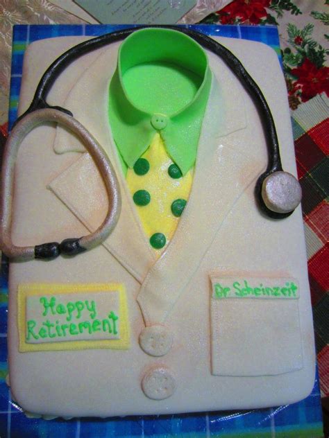 Doctor S Retirement Cake Retirement Party Pinterest Best