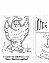 Storybook Emergent Quincy Quail sketch template
