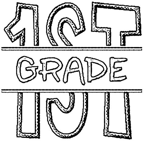 st grade coloring pages wecoloringpagecom
