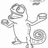 Colorear Chameleon Kellogg Choco Krispies Shortie sketch template