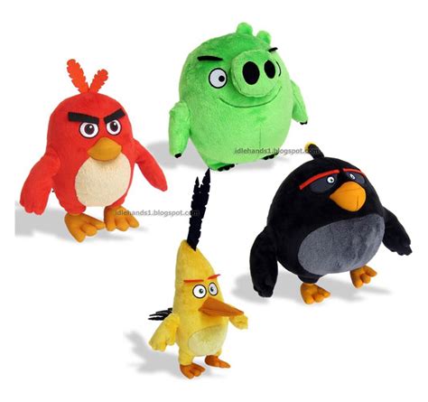 idle hands toy fair  spin masters angry birds ready  battle