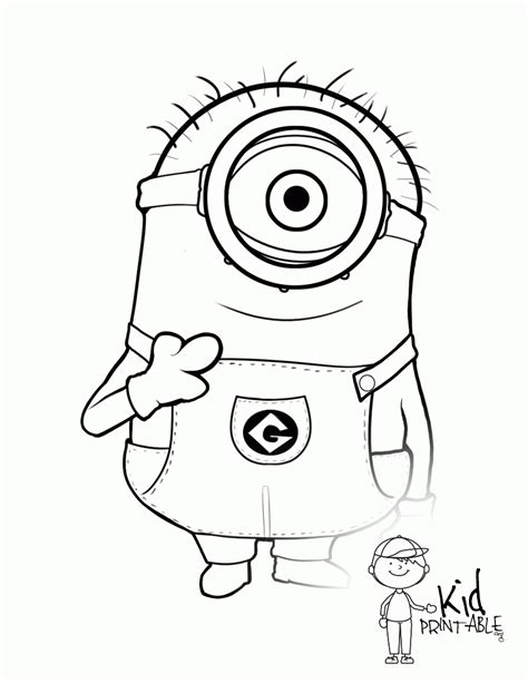 printable minions coloring pages   printable minions