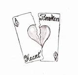 Broken Easy Heart Drawing Sad Drawings Depressing Hearts Depression Pencil Sketches Zeichnungen Simple Traurig Emotional Draw Zeichnen Traurige Cool Getdrawings sketch template
