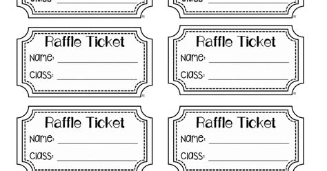 printable event ticket template     raffle ticket