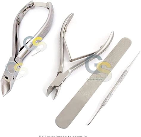 amazoncom gs professional podiatrist toenail clippers  thick nails foot dresser pedicure