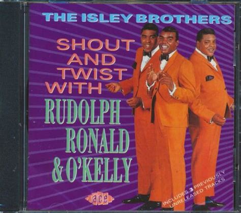 sealed new cd the isley brothers shout and twist with rudolph ronald