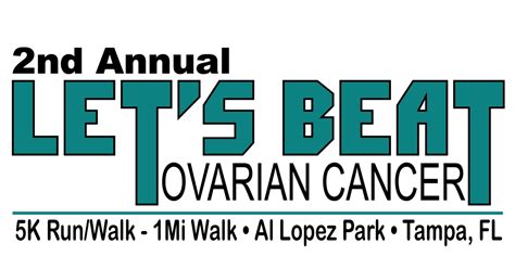2nd annual let s beat ovarian cancer run walk