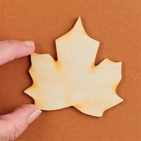 unfinished wood maple leaf cutout  wood cutouts wood crafts