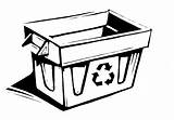 Bin Clipart Recycle Recycling Clip Drawing Cliparts Dumpster Waste Underdog Fire Bins Trash Collection Prevention Paper Library Size Computer Attribution sketch template