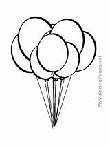 Balloons Clipartmag sketch template