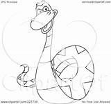 Snake Outline Coloring Happy Yayayoyo Royalty Clipart Illustration Rf sketch template